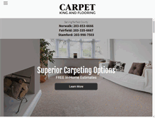 Tablet Screenshot of carpetkingconnect.com